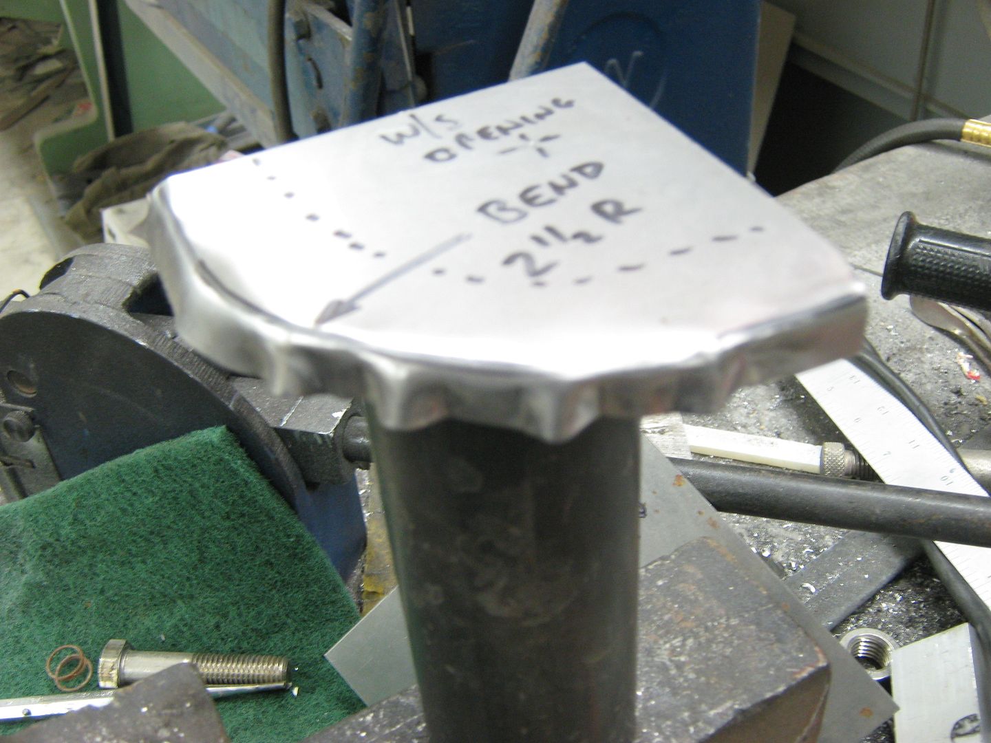 Traditional metal shrinking The H.A.M.B.